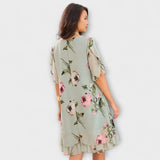 Aurora - Elegancka Sukienka z Szyfonu