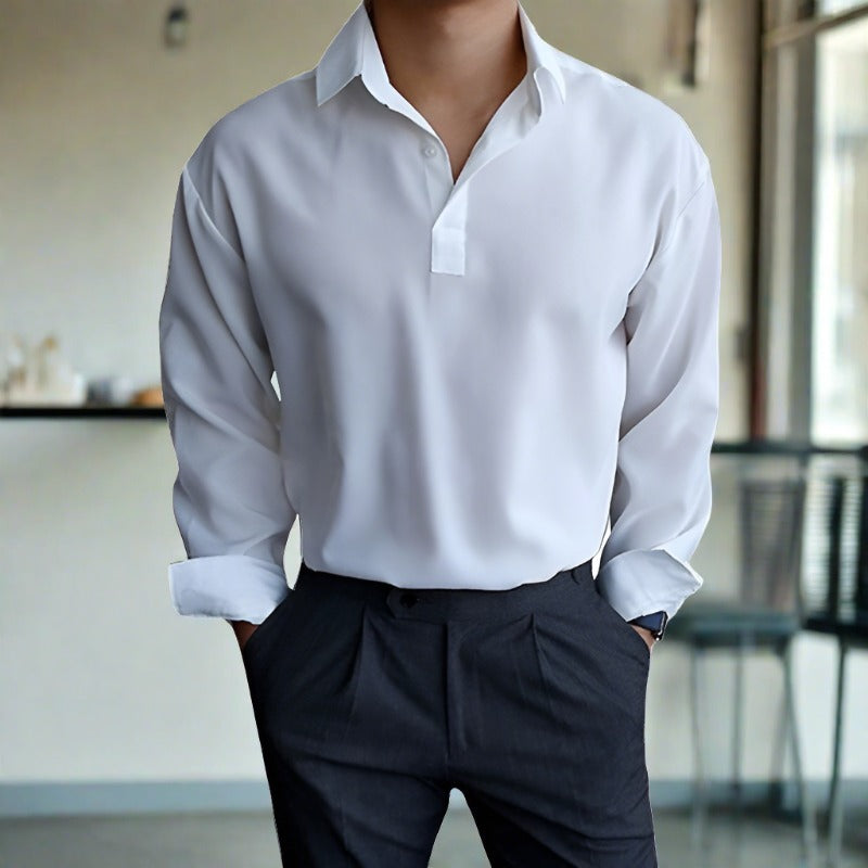 Polo z długim rękawem dla mężczyzn