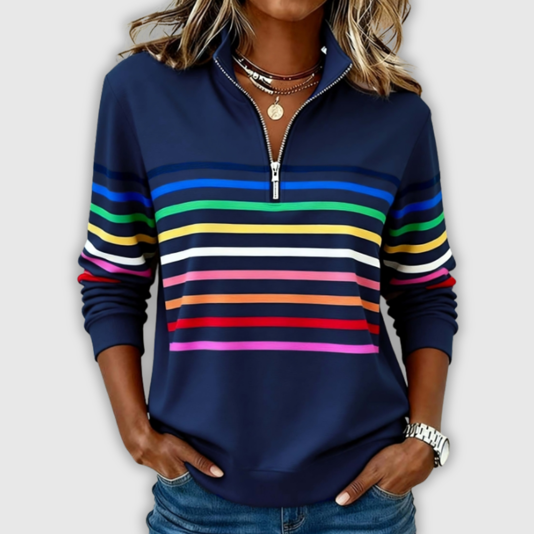 Maria | Kolorowy sweter