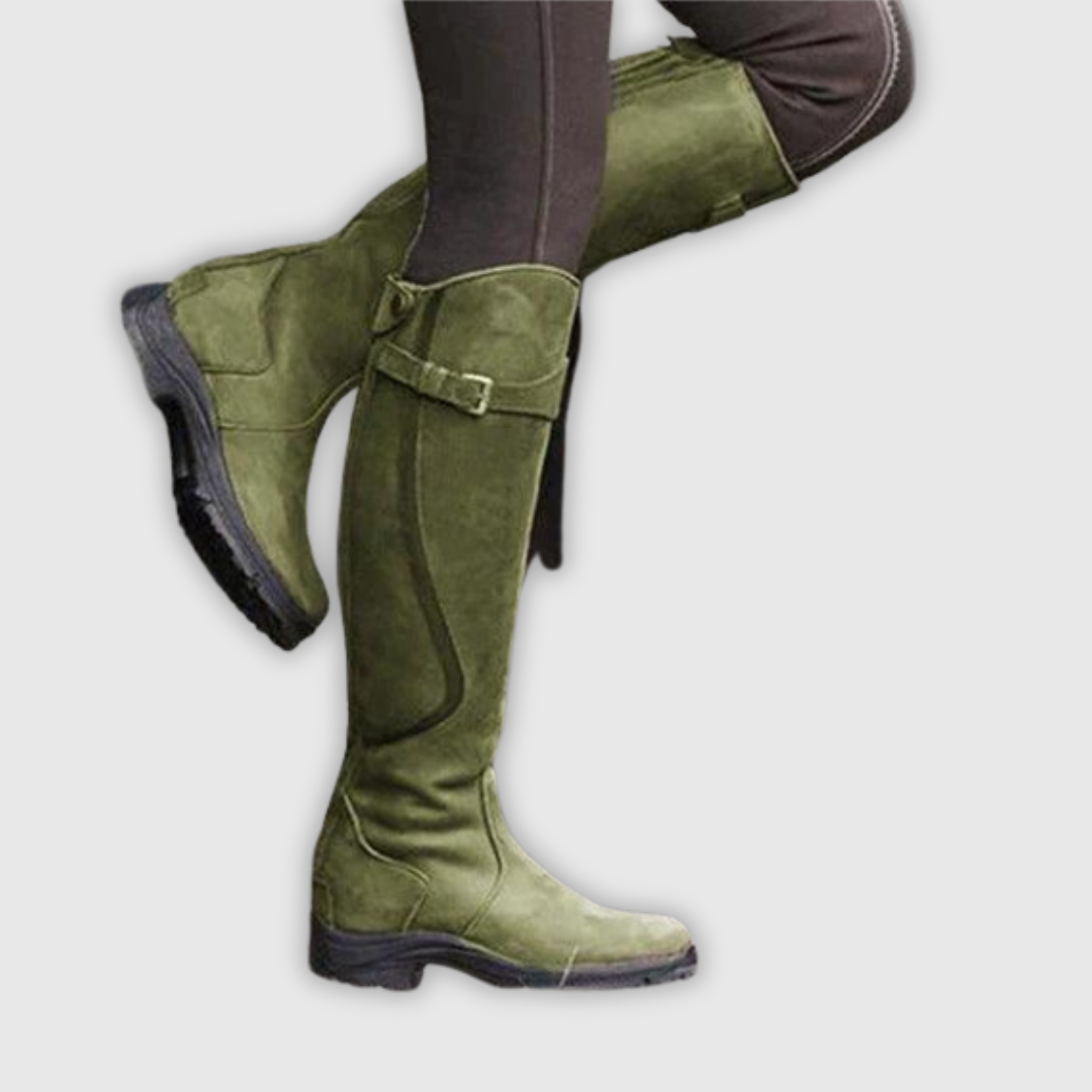 Maeve | Wodoodporne skórzane buty do jazdy konnej