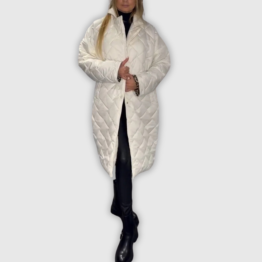 Kensington Luxe™ | Dwustronny pikowany płaszcz