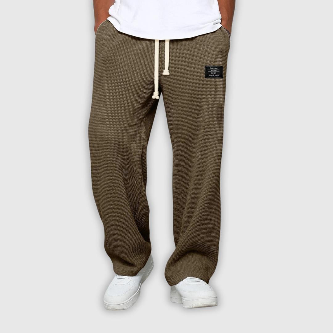 Gerard – Szerokie spodnie z regulowanym pasem