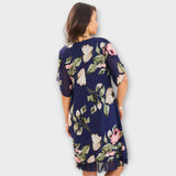 Aurora - Elegancka Sukienka z Szyfonu