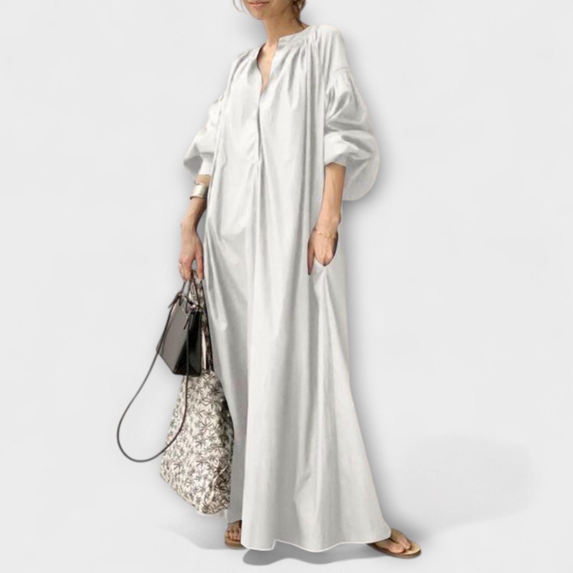 Gerhilde – Elegancka Sukienka Midi