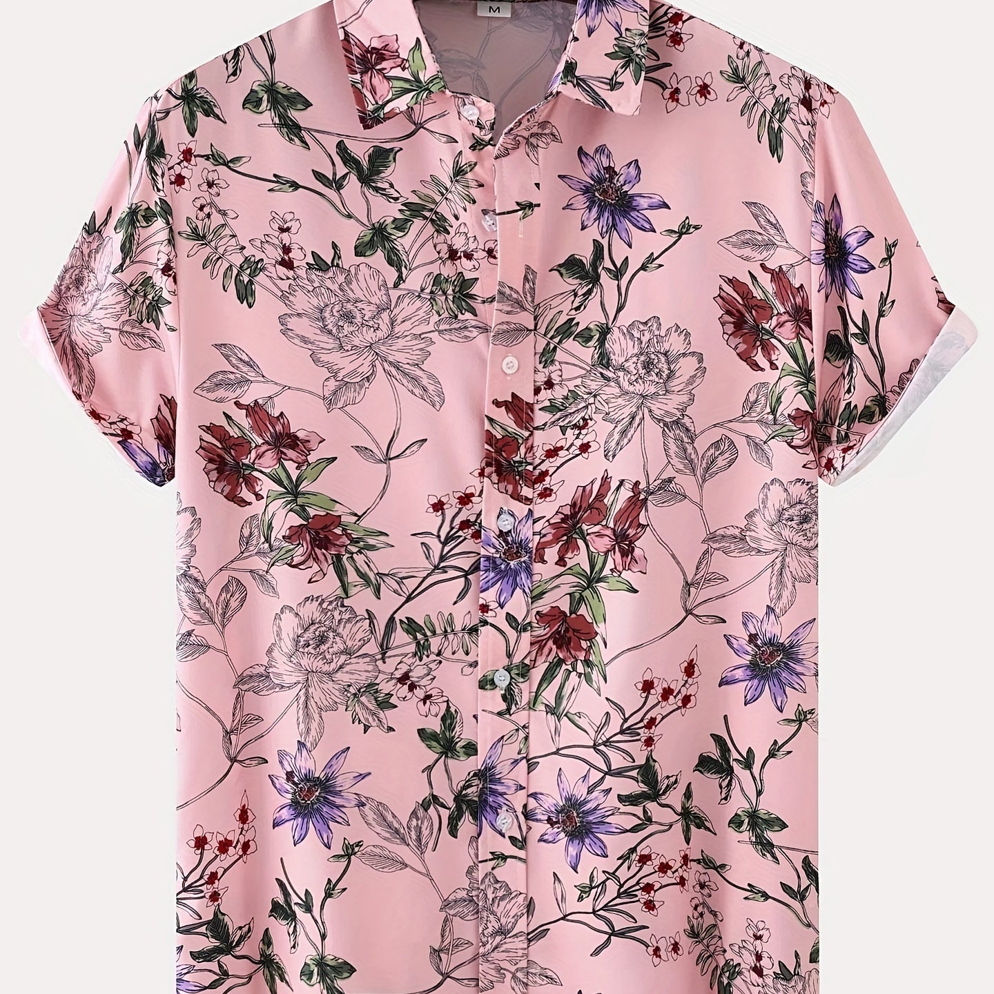 Męska koszula w kwiaty