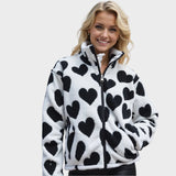Katarina – Dwustronna kurtka z sercami