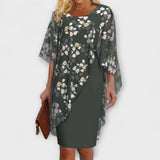 Aurora - Kolorowa Sukienka Chiffonowa dla Kobiet