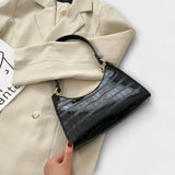 Bernarda - Lśniąca Skórzana Torba