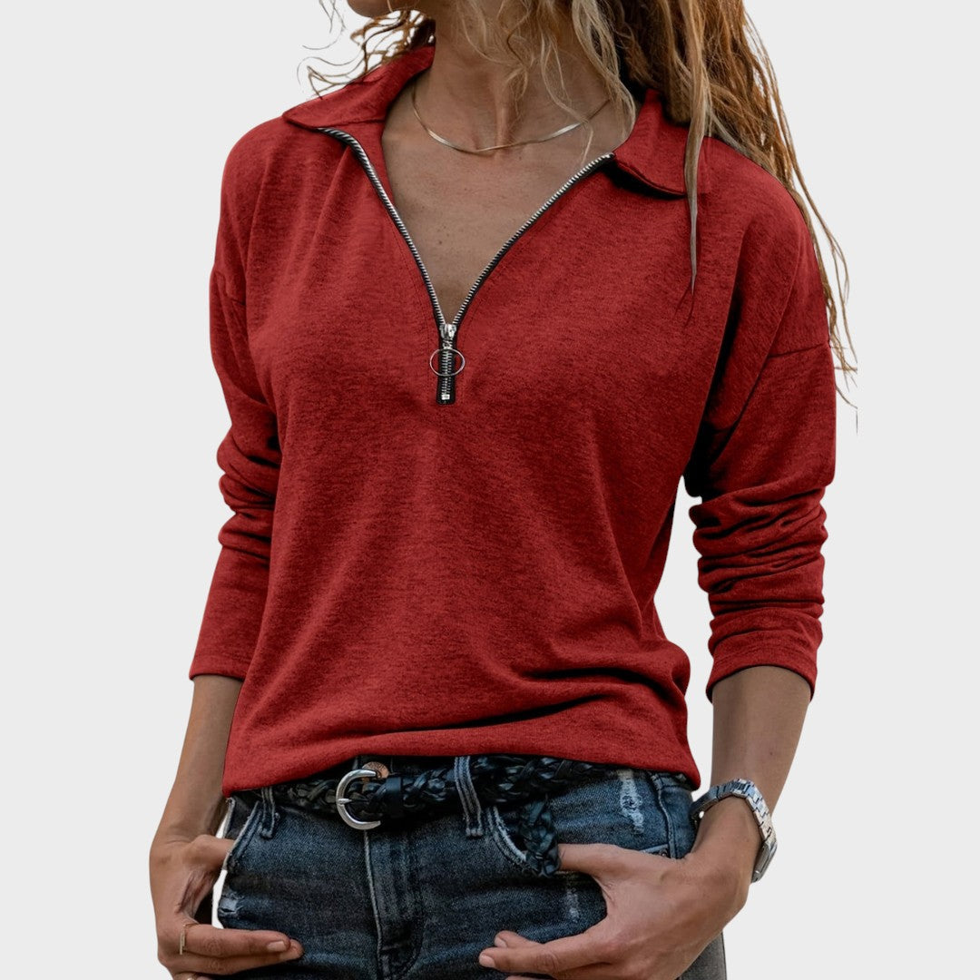 Kalina - Bluzki z pół-zipem