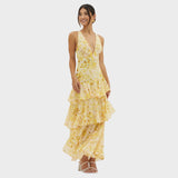 Helena - Midi sukienka Bloom Shift