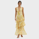 Helena - Midi sukienka Bloom Shift