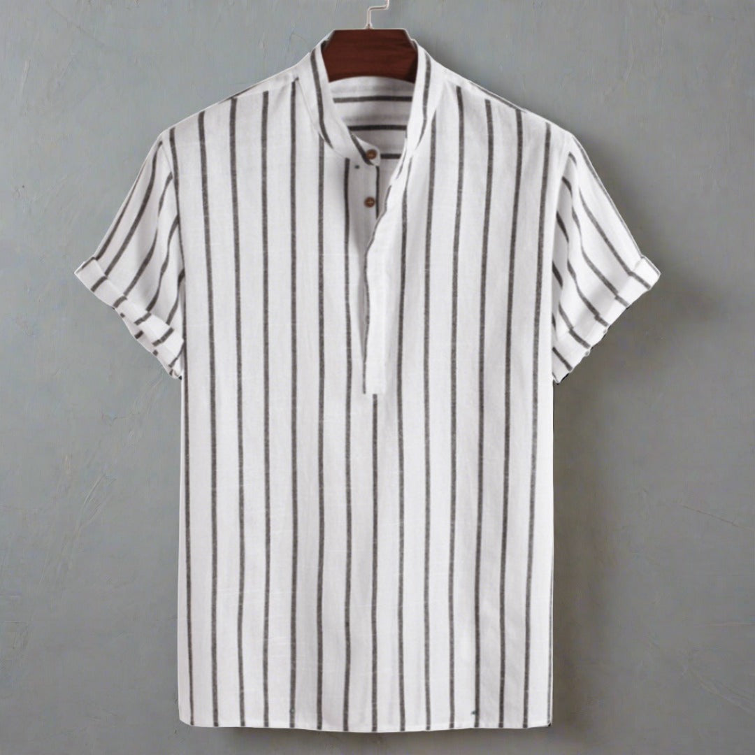 Pasiowana koszula męska