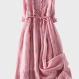 Długa Minimalistyczna Sukienka