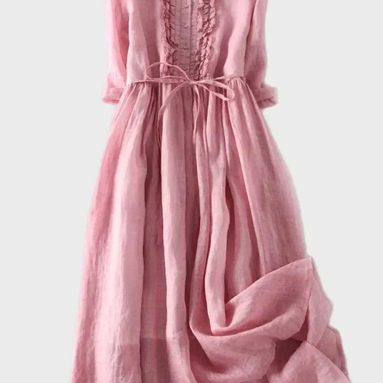 Długa Minimalistyczna Sukienka