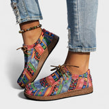 Milena - Kolorowe Artystyczne Sneakersy