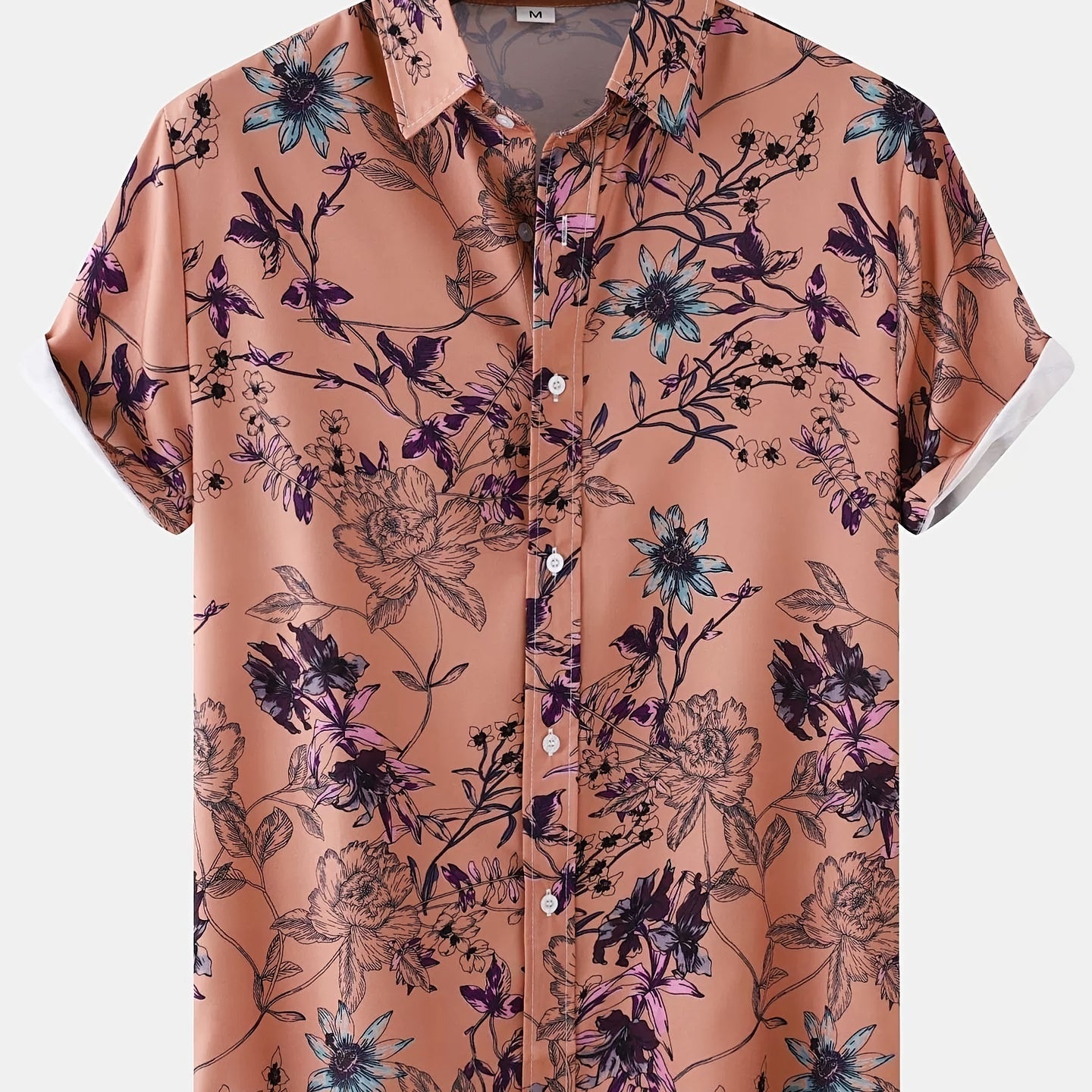 Męska koszula w kwiaty