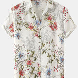 Męska koszula w kwiaty