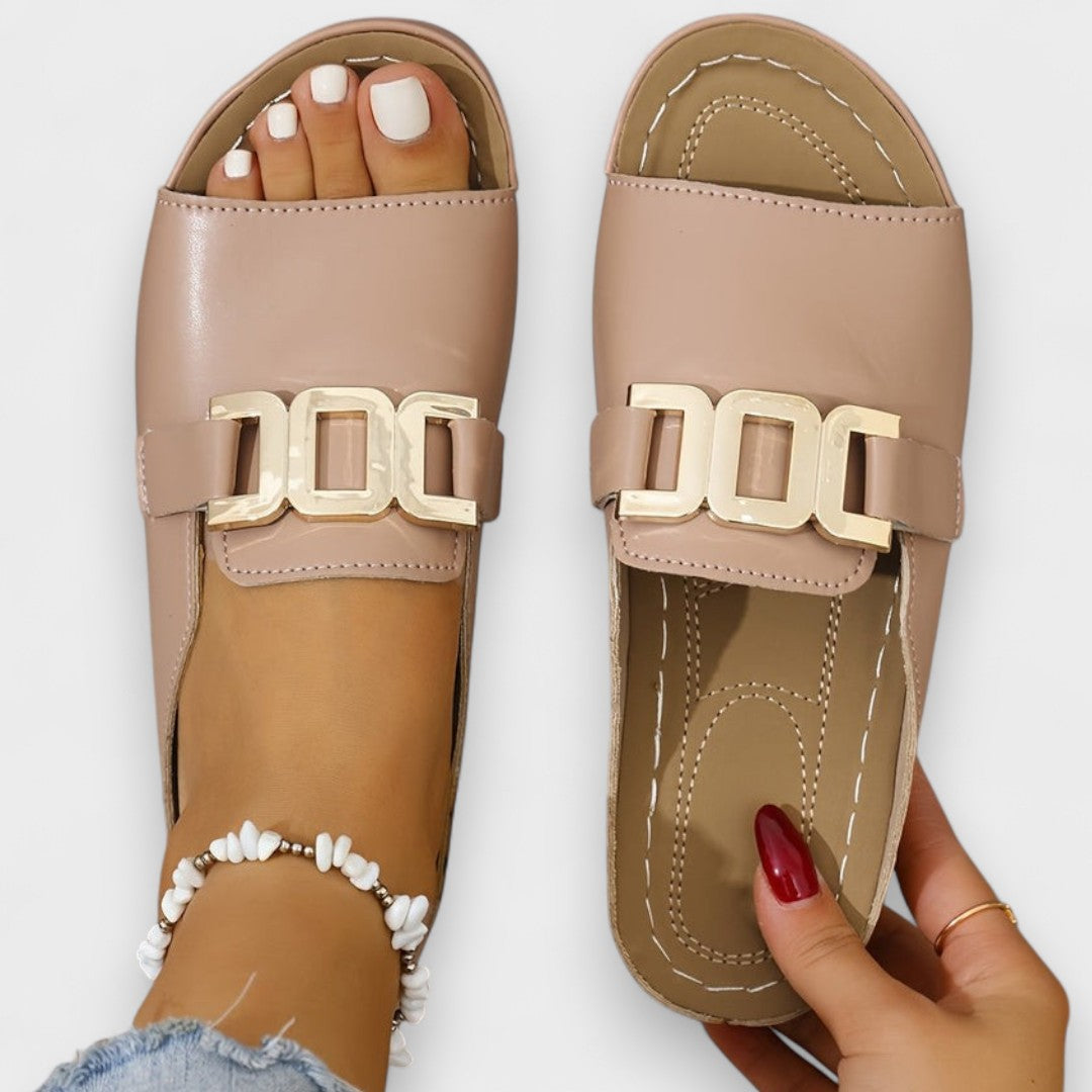 Elena - Wygodne sandały na obcasie