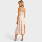 Petra - Koronkowa Midi Sukienka